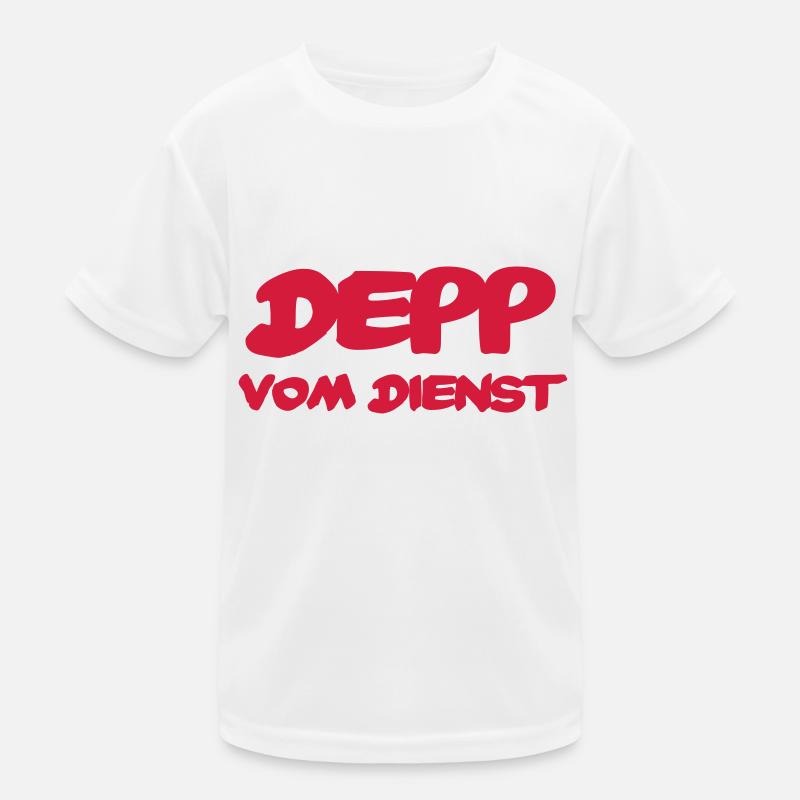 Depp vom Dienst Kinder Funktions-T-Shirt