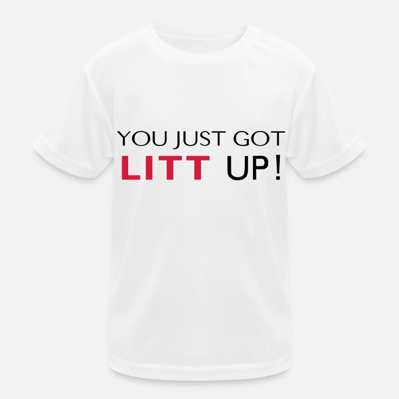 LITT UP! Kinder Funktions-T-Shirt