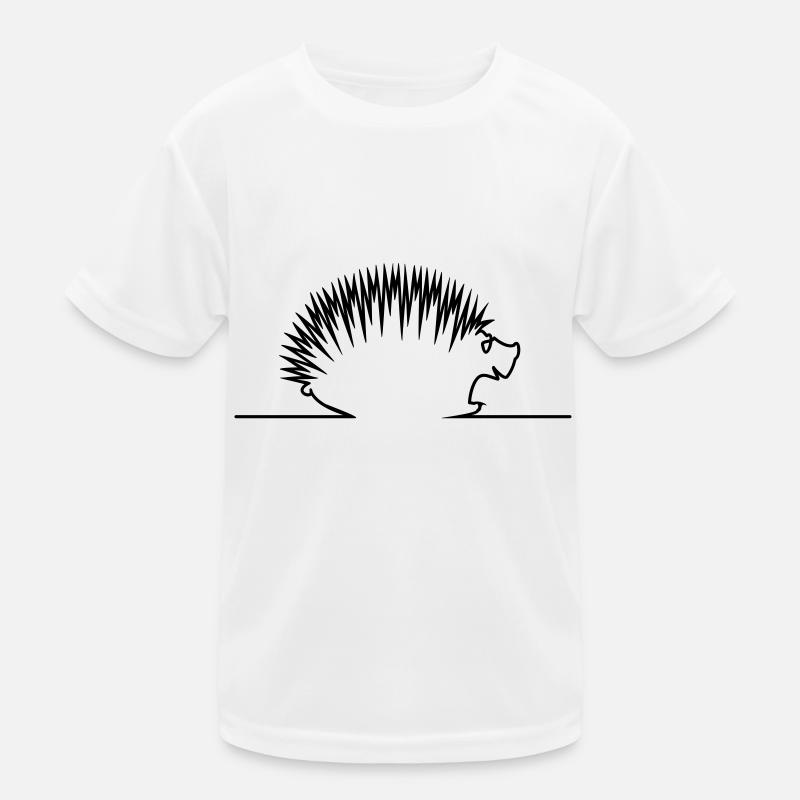 Igel / hedgehog (1c) Kinder Funktions-T-Shirt