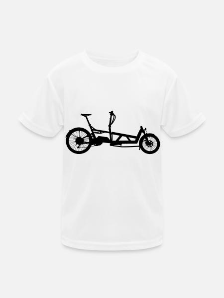Cargobike R&M Load 60 - Kinder Funktions-T-Shirt - Weiß