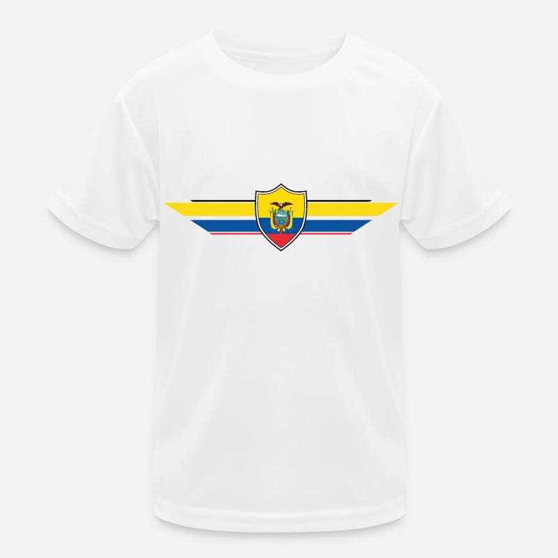 Coupe du monde des supporters équatoriens T-shirt sport Enfant