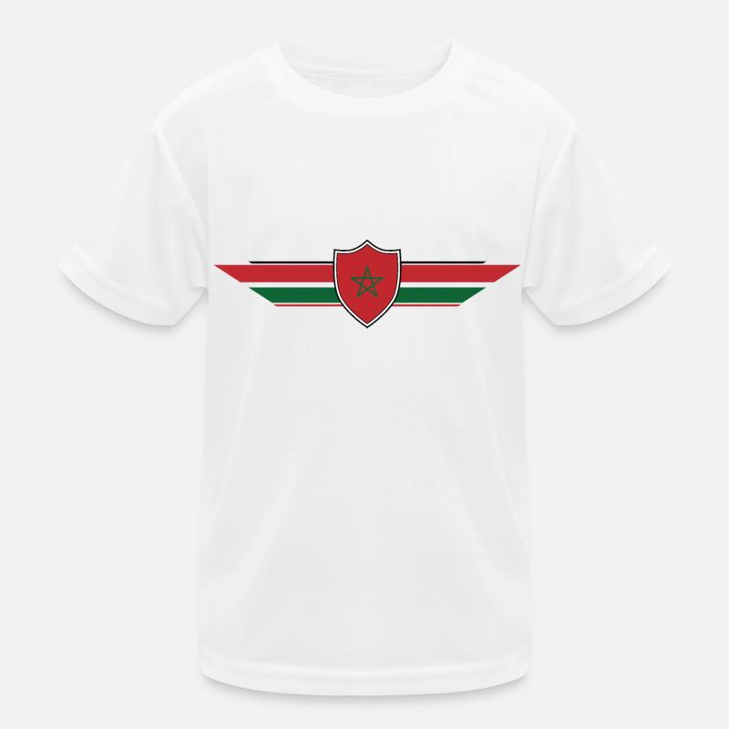 Coupe du Monde des Supporters du Maroc T-shirt sport Enfant