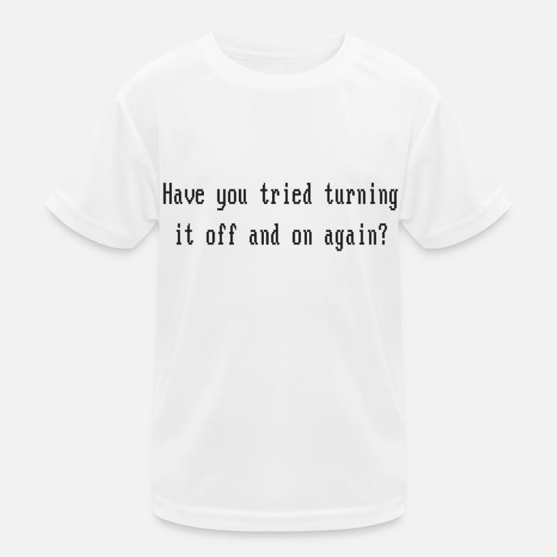 On or Off Kinder Funktions-T-Shirt