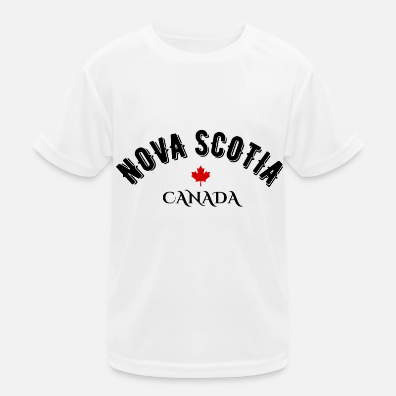 Nova Scotia Canada Kids Functional T-Shirt