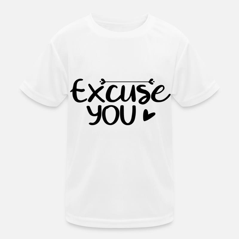 Excusez-vous T-shirt sport Enfant