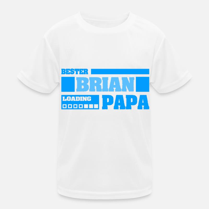 First name Brian Kids Functional T-Shirt