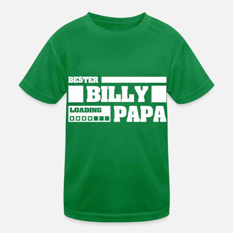 First name Billy Kids Functional T-Shirt