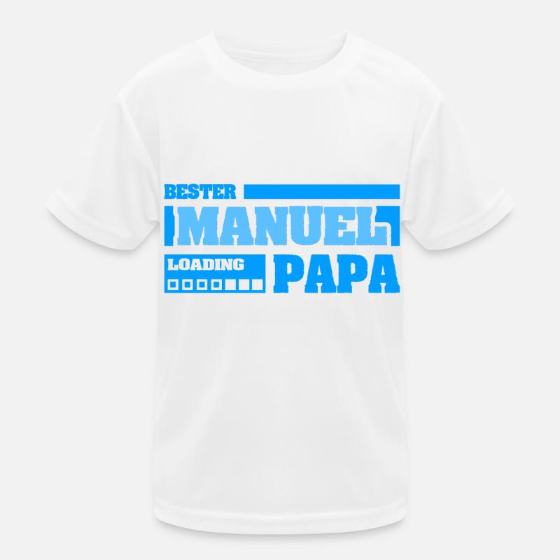 Geschenk für Manuel Kinder Funktions-T-Shirt