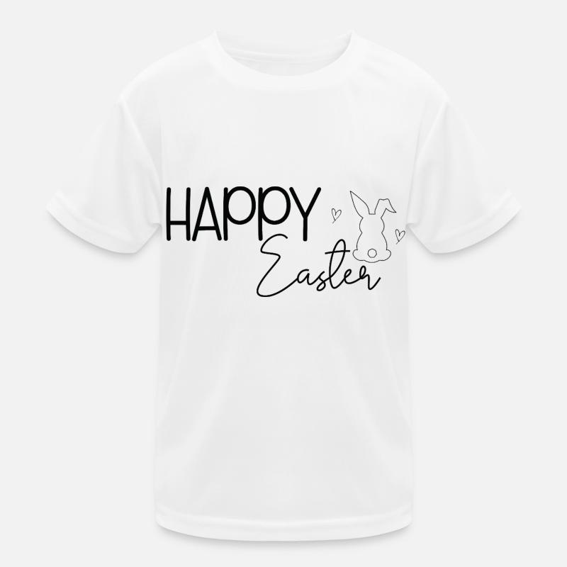 Happy Easter 🐰🌸 Kinder Funktions-T-Shirt