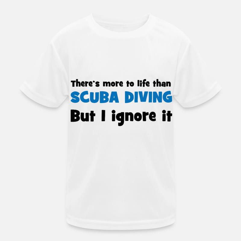 Tauchen Kinder Funktions-T-Shirt