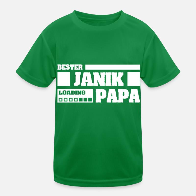Janik as a first name Kids Functional T-Shirt