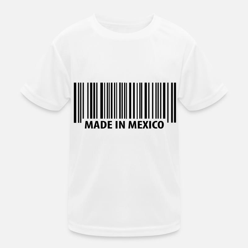 Made in Mexico - Kids Functional T-Shirt - white