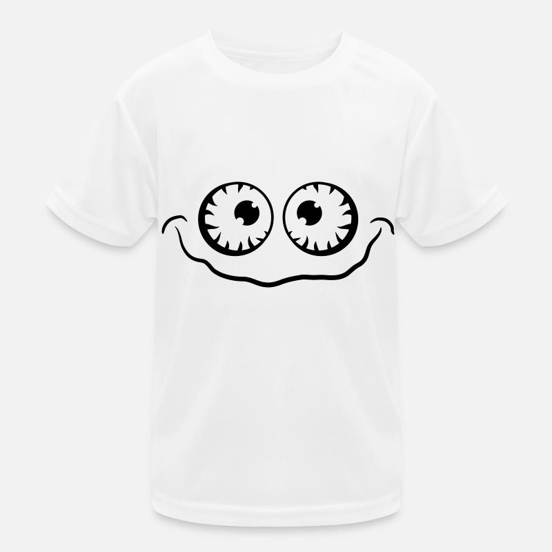 Horror Eyes Kids Functional T-Shirt