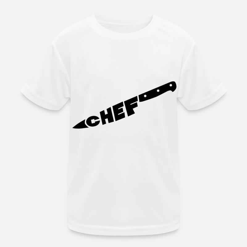 chef couteau T-shirt sport Enfant