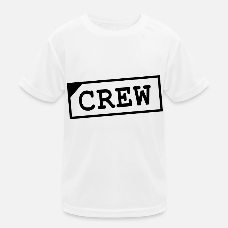 crew Kinder Funktions-T-Shirt