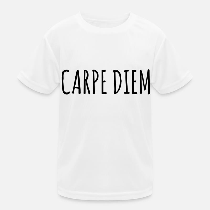 Tshirt carpe diem Kinder Funktions-T-Shirt