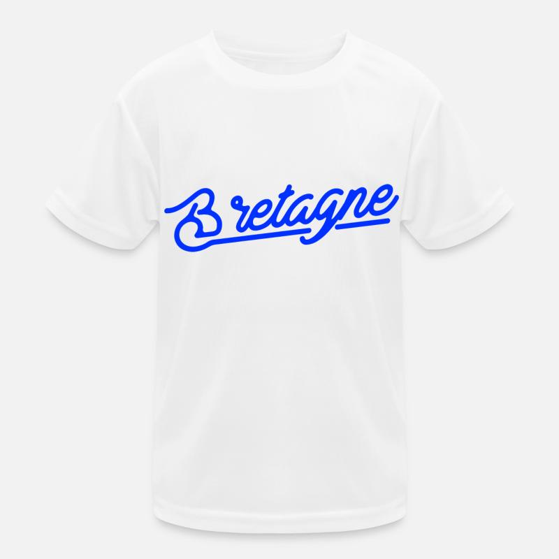 Brittany - handwritten typography Kids Functional T-Shirt