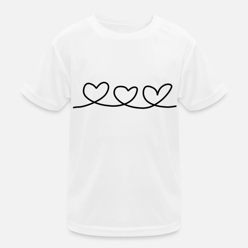 Hearts connected Kids Functional T-Shirt
