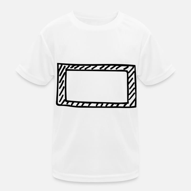 Rahmen Kinder Funktions-T-Shirt