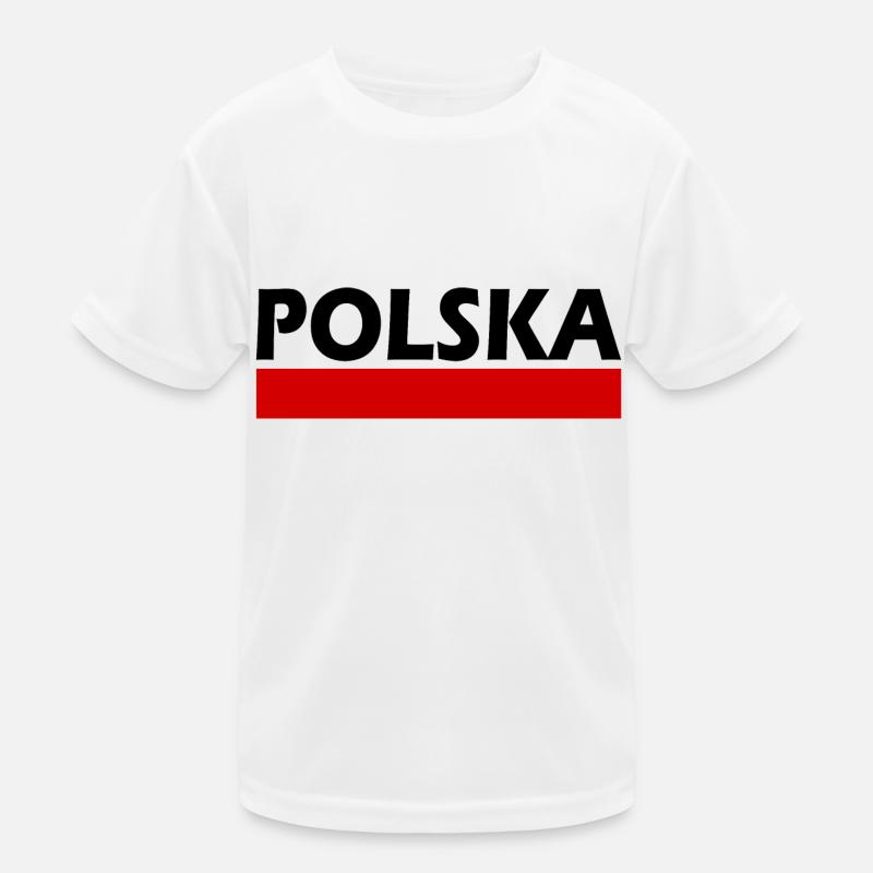 Polen Kinder Funktions-T-Shirt