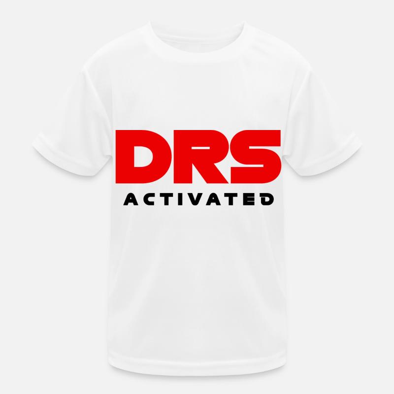 DRS Activated Grand Prix Design Kids Functional T-Shirt