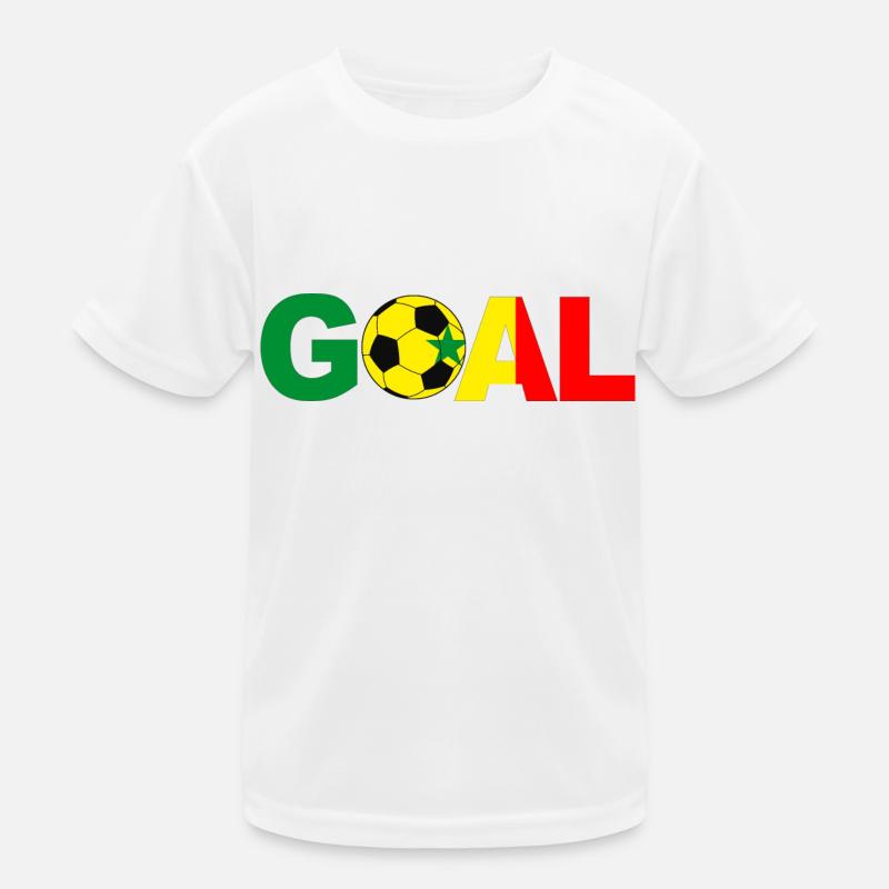 Fußball Senegal Tor Kinder Funktions-T-Shirt