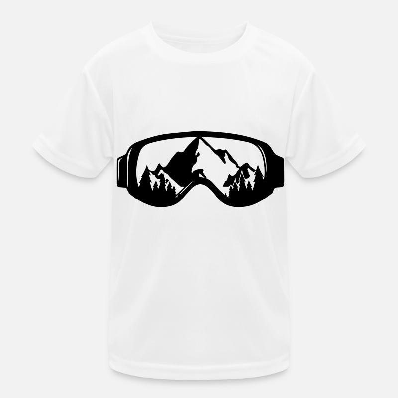 Ski goggles Kids Functional T-Shirt