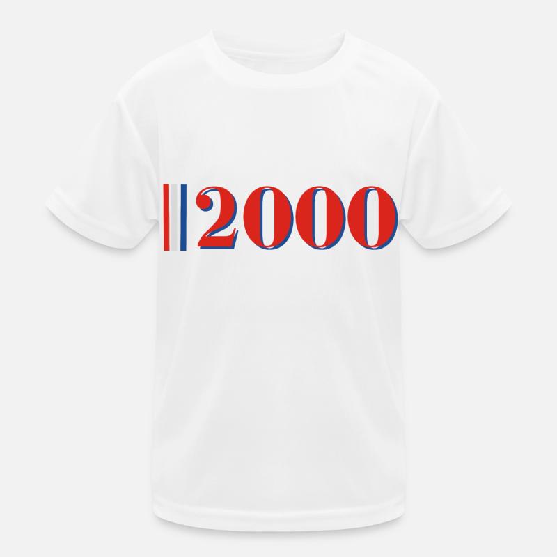 Année 2000 T-shirt sport Enfant