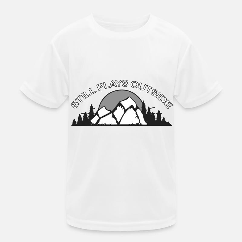 Rock Climbing Kinder Funktions-T-Shirt