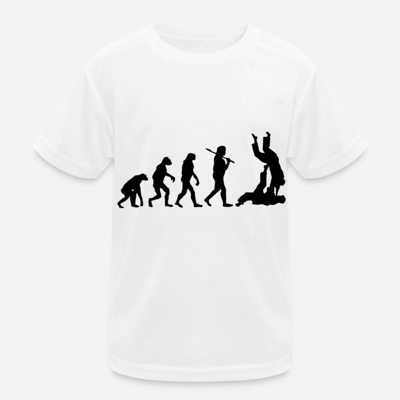 Judo - Kids Functional T-Shirt - white