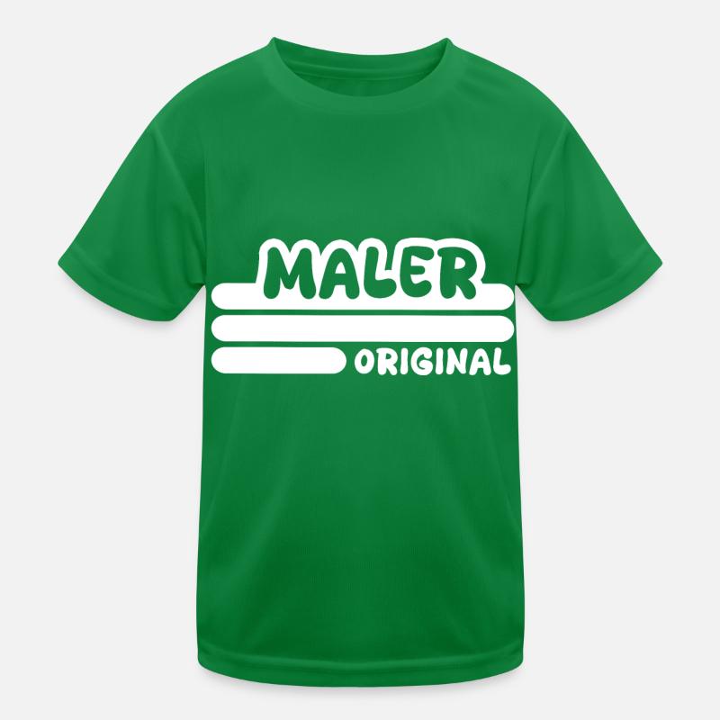 Occupation Painter Kids Functional T-Shirt