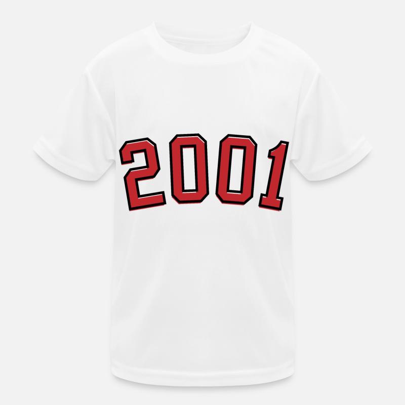 Année de naissance sport 2001 T-shirt sport Enfant