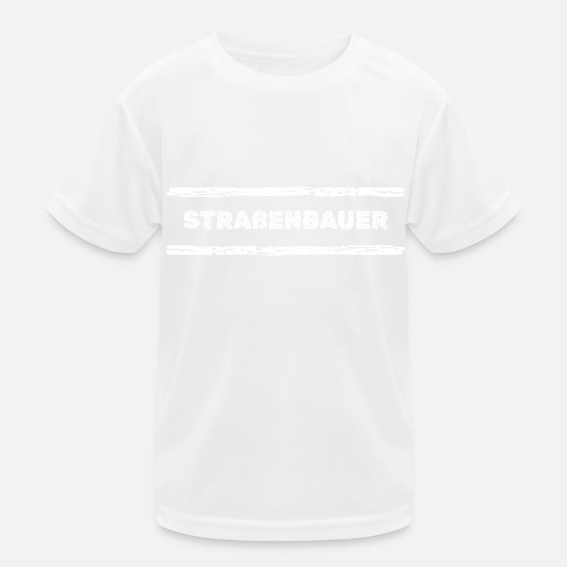 Road builders Kids Functional T-Shirt