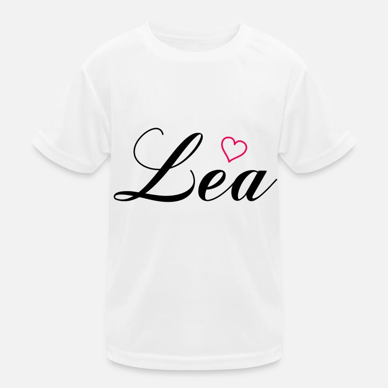 Nom Lea T-shirt sport Enfant