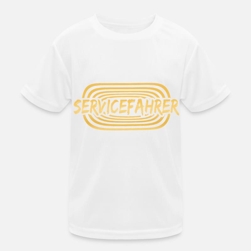 Gift for Service Driver Kids Functional T-Shirt