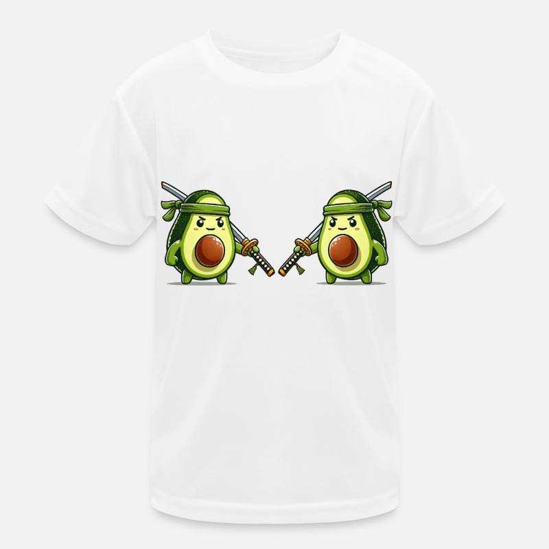 Avocado Samurai 2 Kids Functional T-Shirt