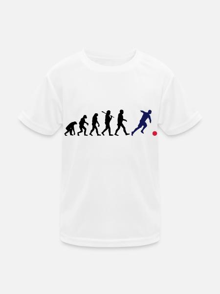 EVOLUTION FOOTBALL - T-shirt sport Enfant - blanc - Devant