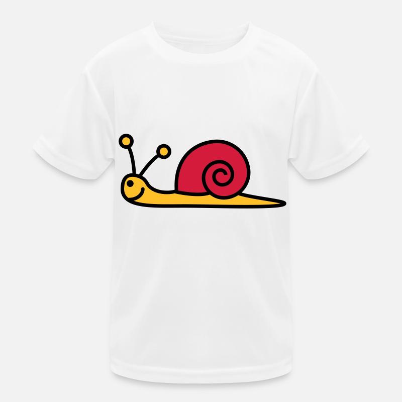 schnecke_3c Kids Functional T-Shirt