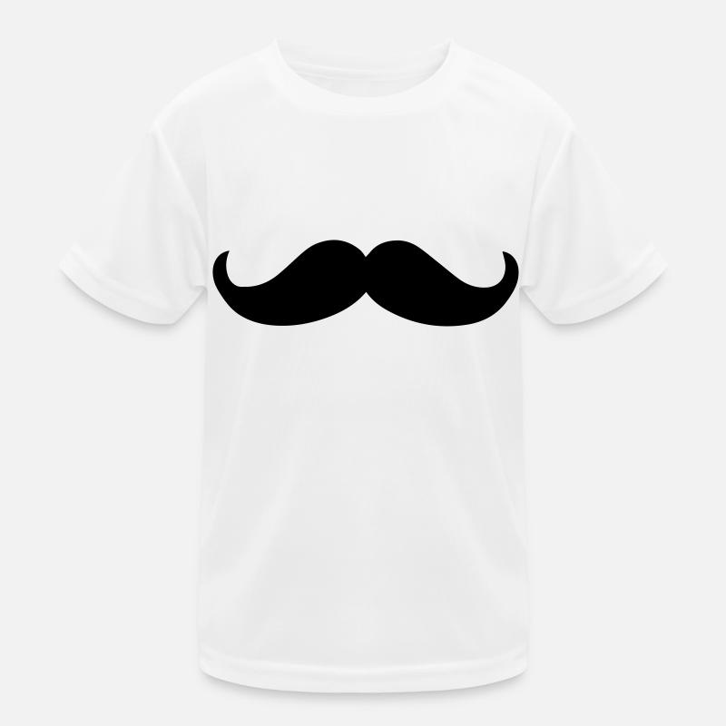 moustache Kids Functional T-Shirt