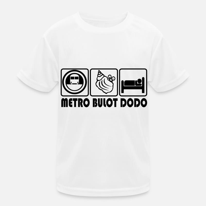 Métro bulot dodo T-shirt sport Enfant