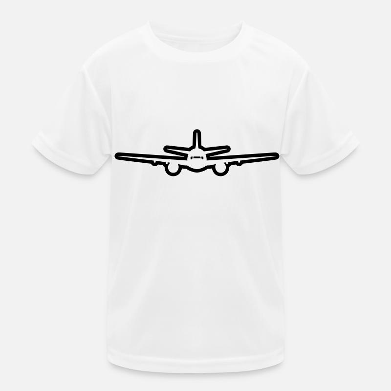 Ebene Kinder Funktions-T-Shirt