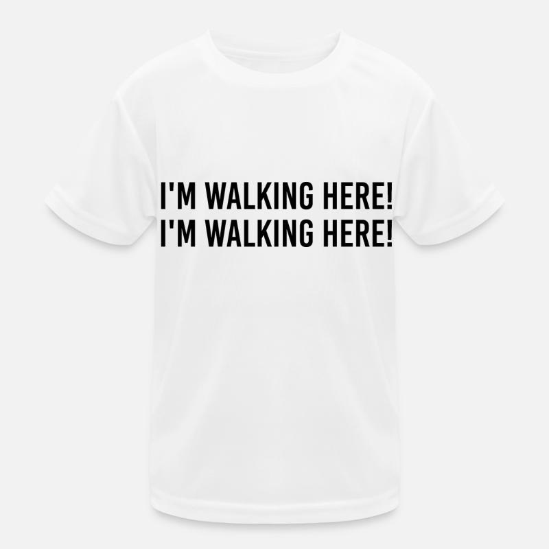 I'm walking here! I'm walking here! Kids Functional T-Shirt