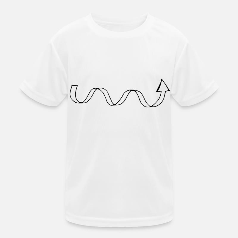 Arrow Snake Arrows Shape Symbol Vector Kids Functional T-Shirt