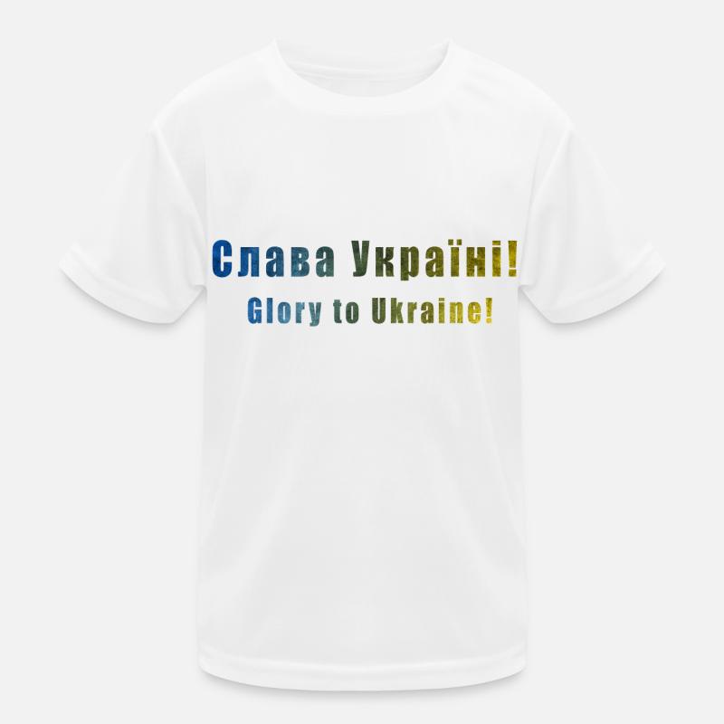 Ruhm der Ukraine Kinder Funktions-T-Shirt