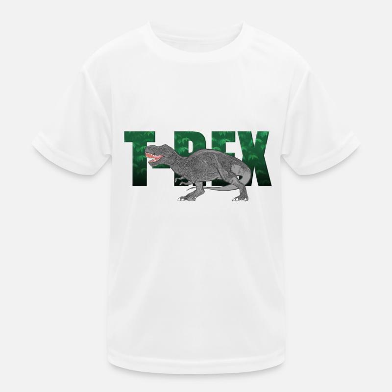 T-rex Kids Functional T-Shirt