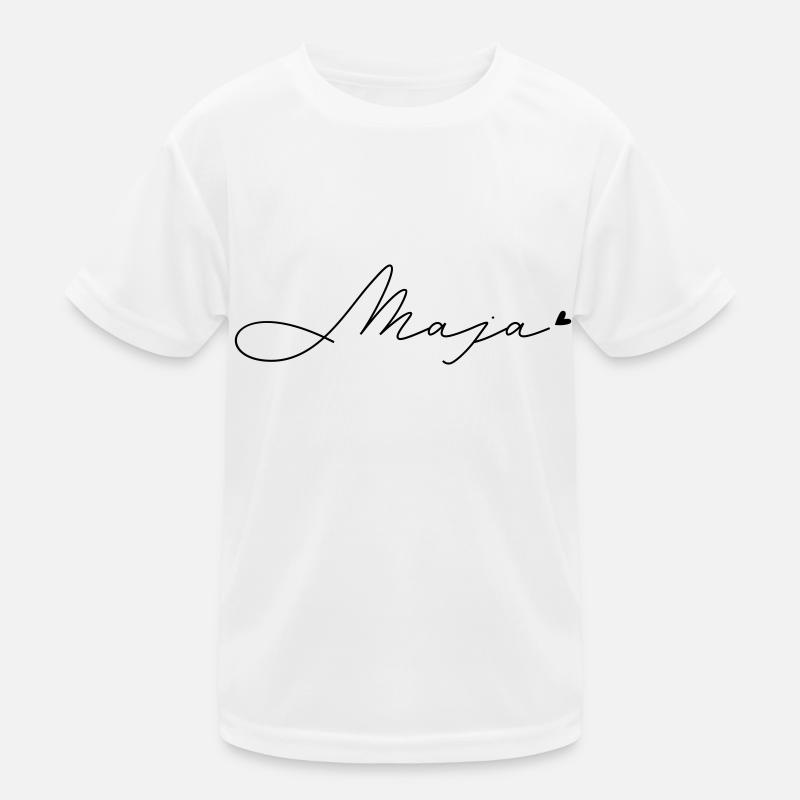 Name Maja Kinder Funktions-T-Shirt