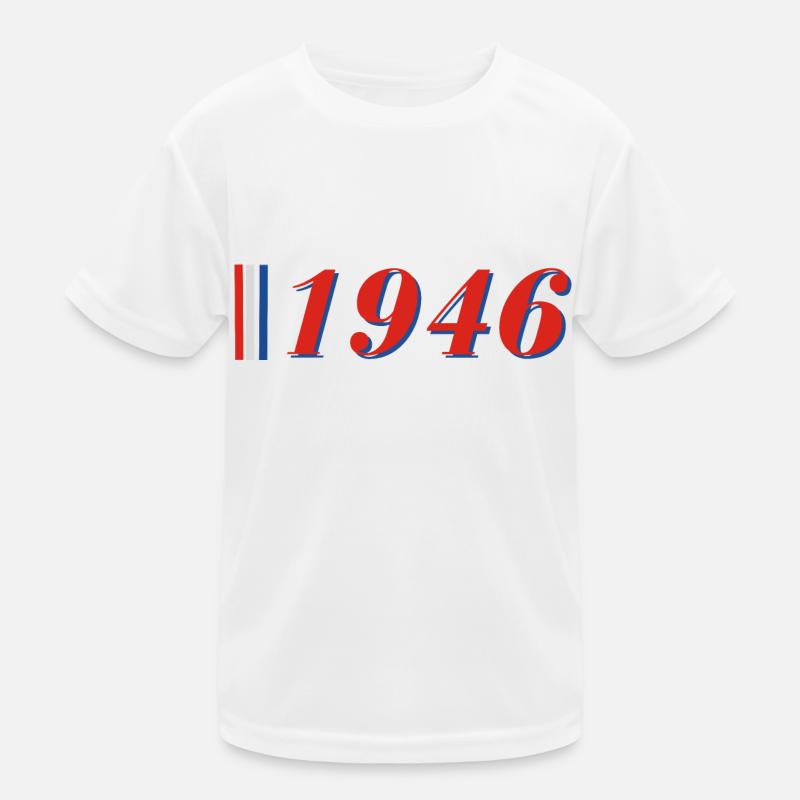 Année 1946 T-shirt sport Enfant