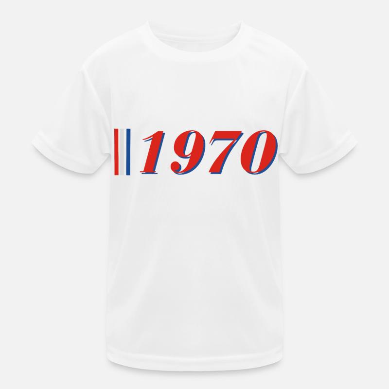 Year 1970 Kids Functional T-Shirt