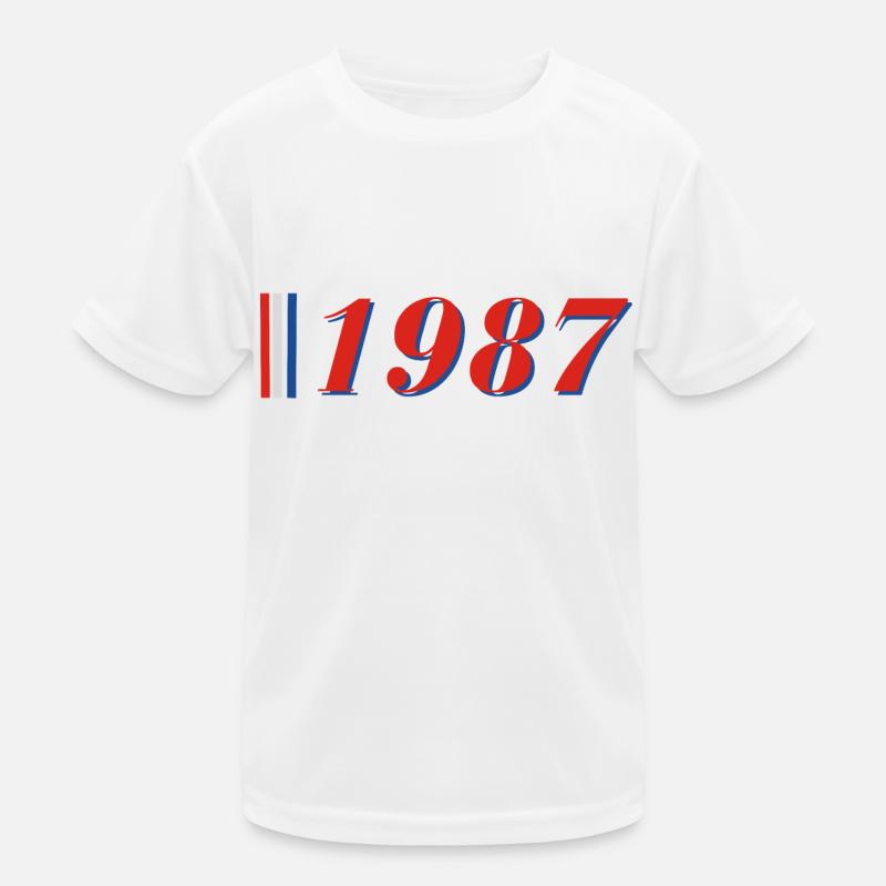 Jahr 1987 Kinder Funktions-T-Shirt