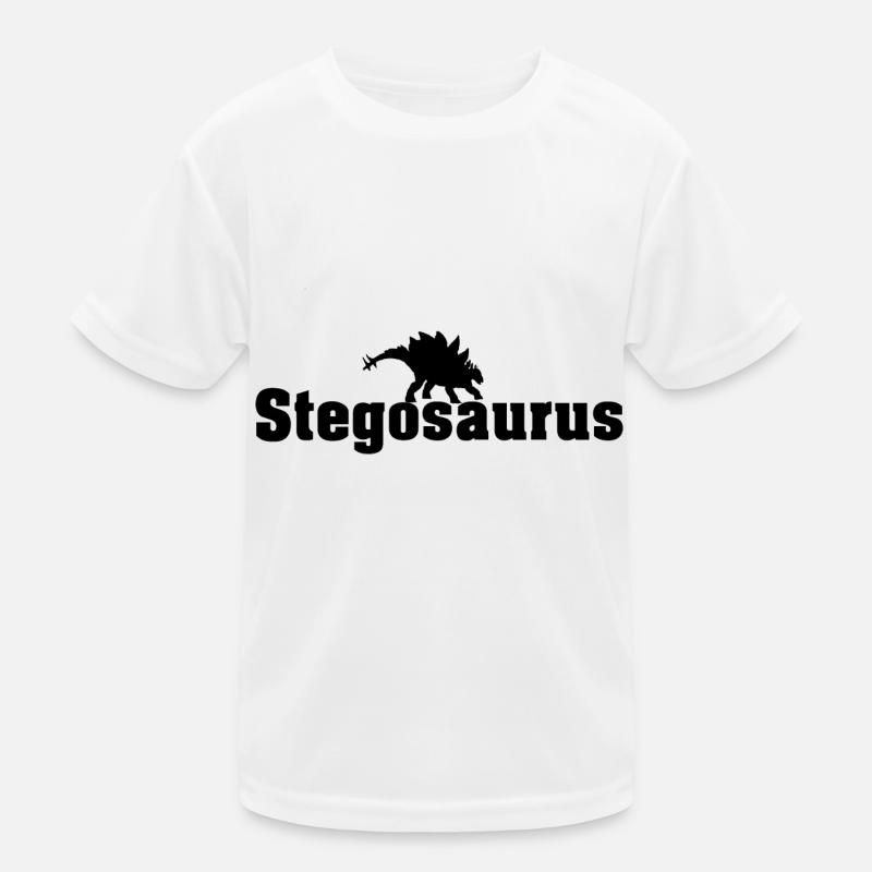 Stegosaurus Kinder Funktions-T-Shirt
